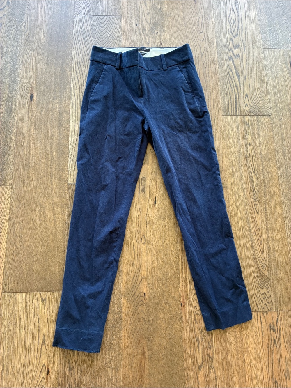 J. Crew Navy Slim Chinos